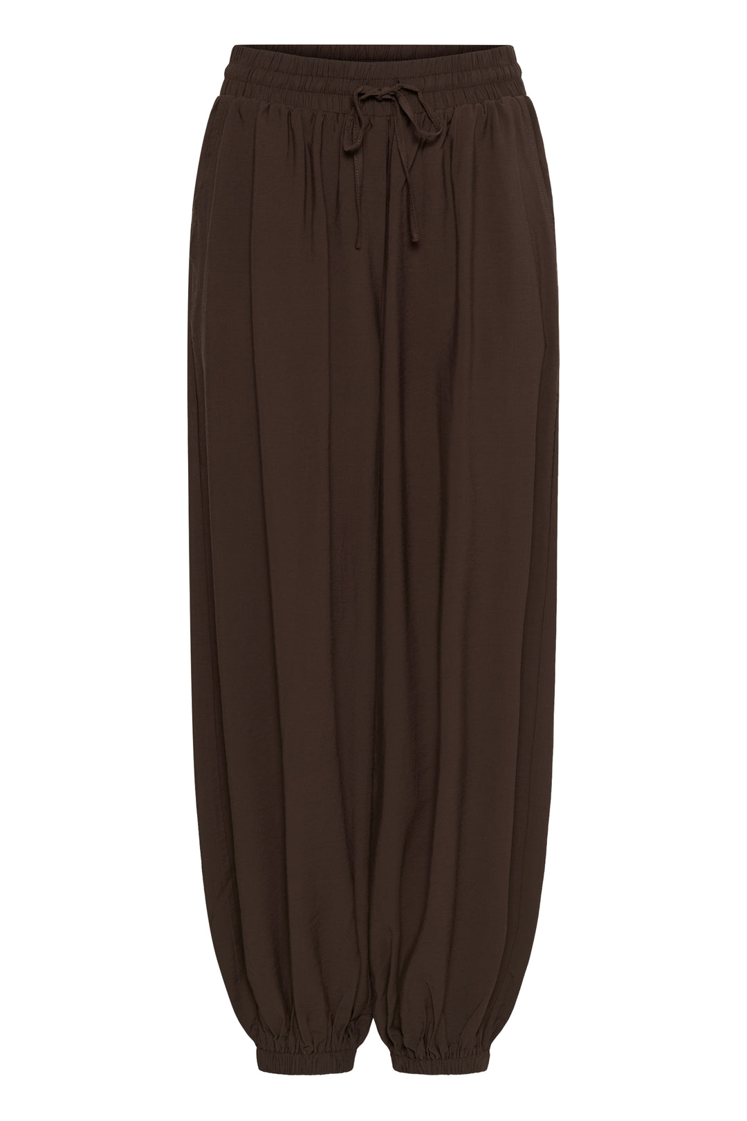 Pantalon confortable Alberta - Bouffant à taille et chevilles élastiques