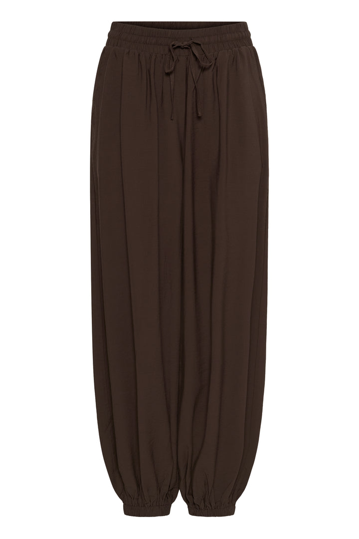 Pantalon confortable Alberta - Bouffant à taille et chevilles élastiques