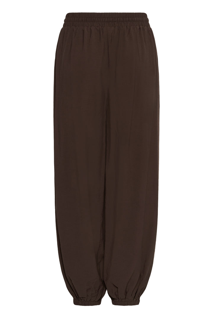Pantalon confortable Alberta - Bouffant à taille et chevilles élastiques