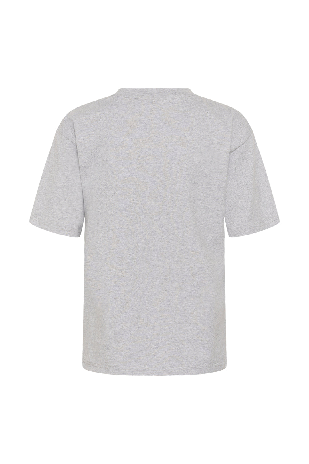 T-shirt décontracté en pur coton Gloria - Avec grand cœur en dentelle noire