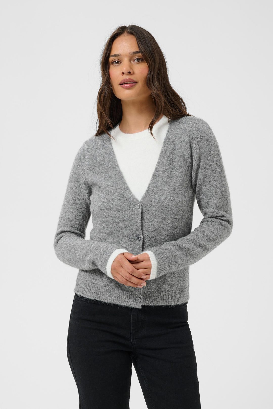 Cardigan en tricot Kirini - Matériaux recyclés