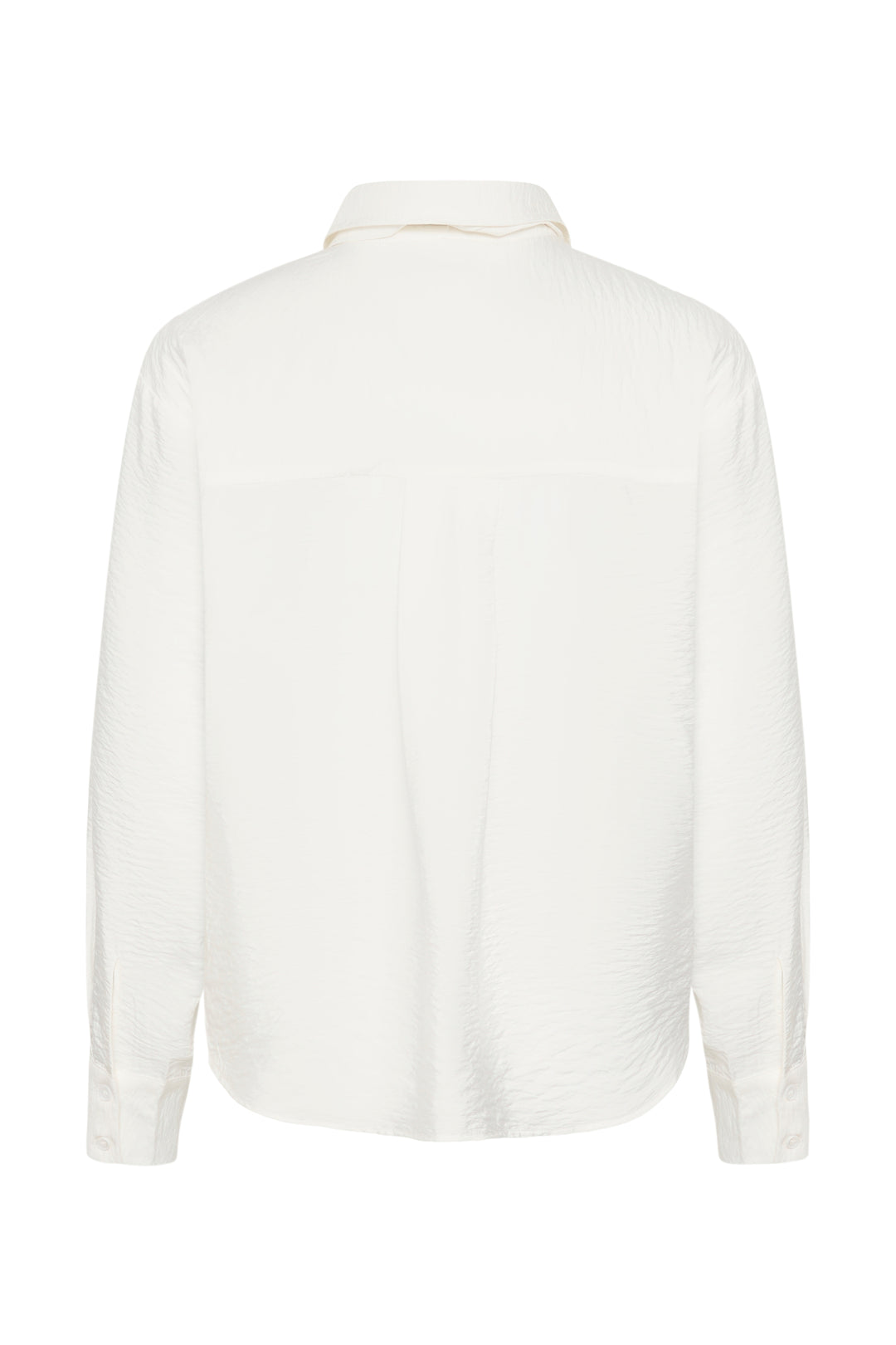 Chemise fluide en viscose écoresponsable Gilda - Avec texture et manches longues