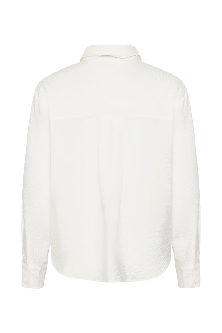 Chemise fluide en viscose écoresponsable Gilda - Avec texture et manches longues