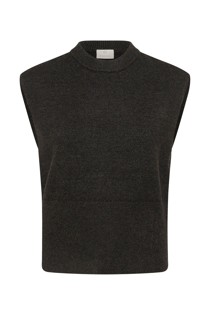 Haut en tricot doux Barbara - Avec encolure ronde classique et coupe épurée