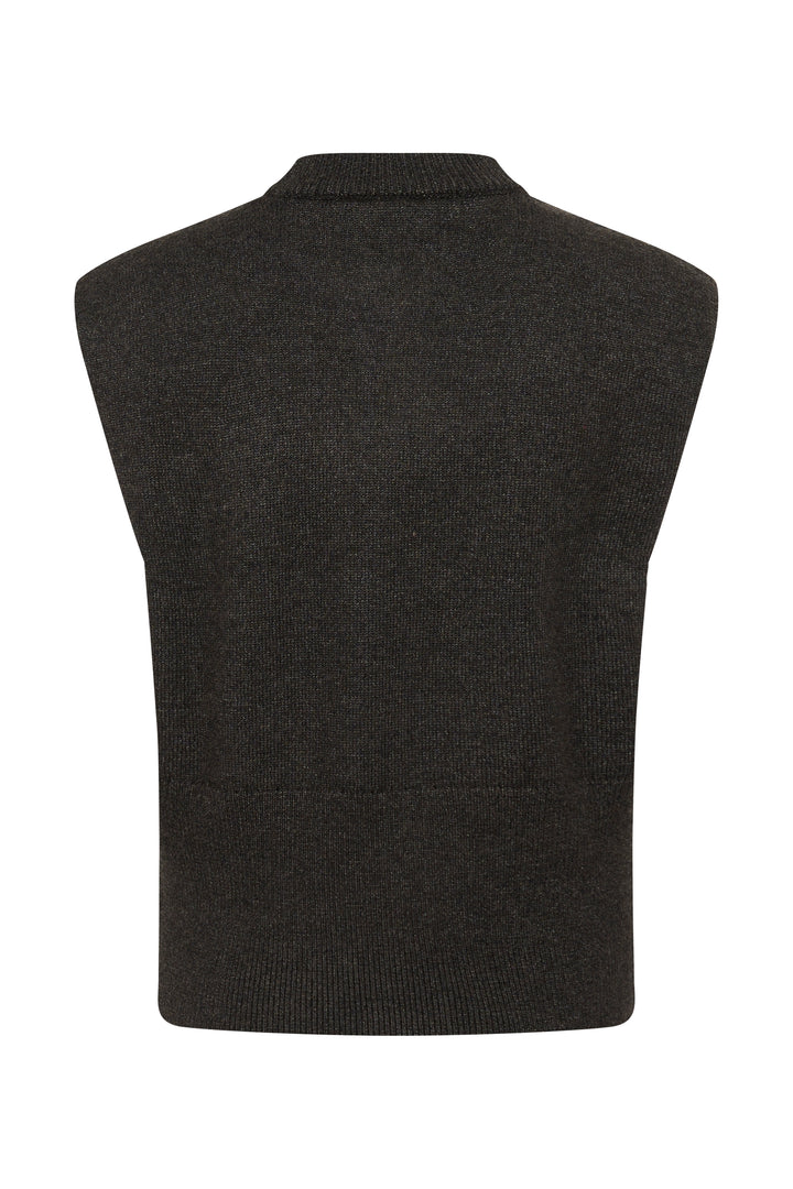 Haut en tricot doux Barbara - Avec encolure ronde classique et coupe épurée