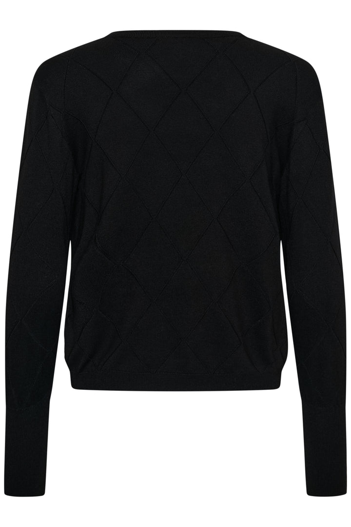 Chandail texturé au motif géométrique Lizza - En viscose écoresponsable