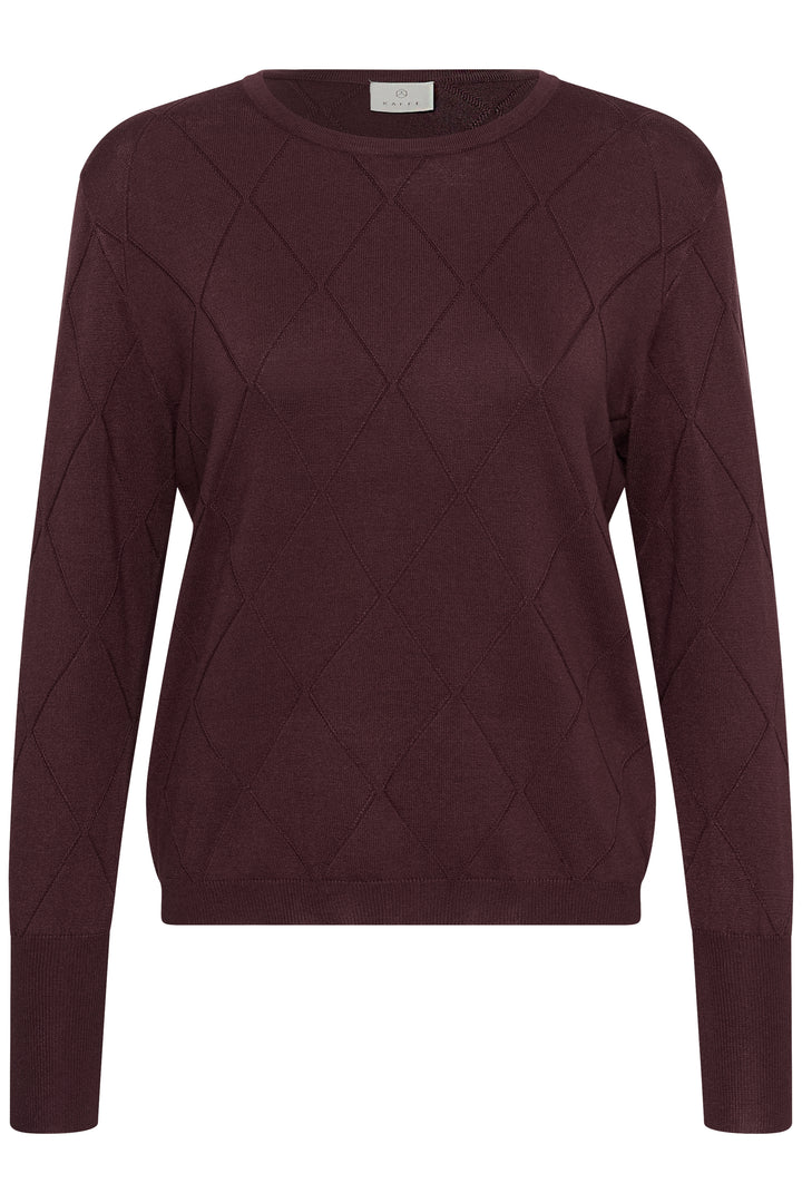 Chandail texturé au motif géométrique Lizza - En viscose écoresponsable