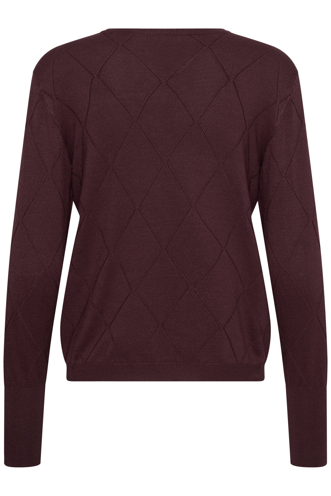 Chandail texturé au motif géométrique Lizza - En viscose écoresponsable
