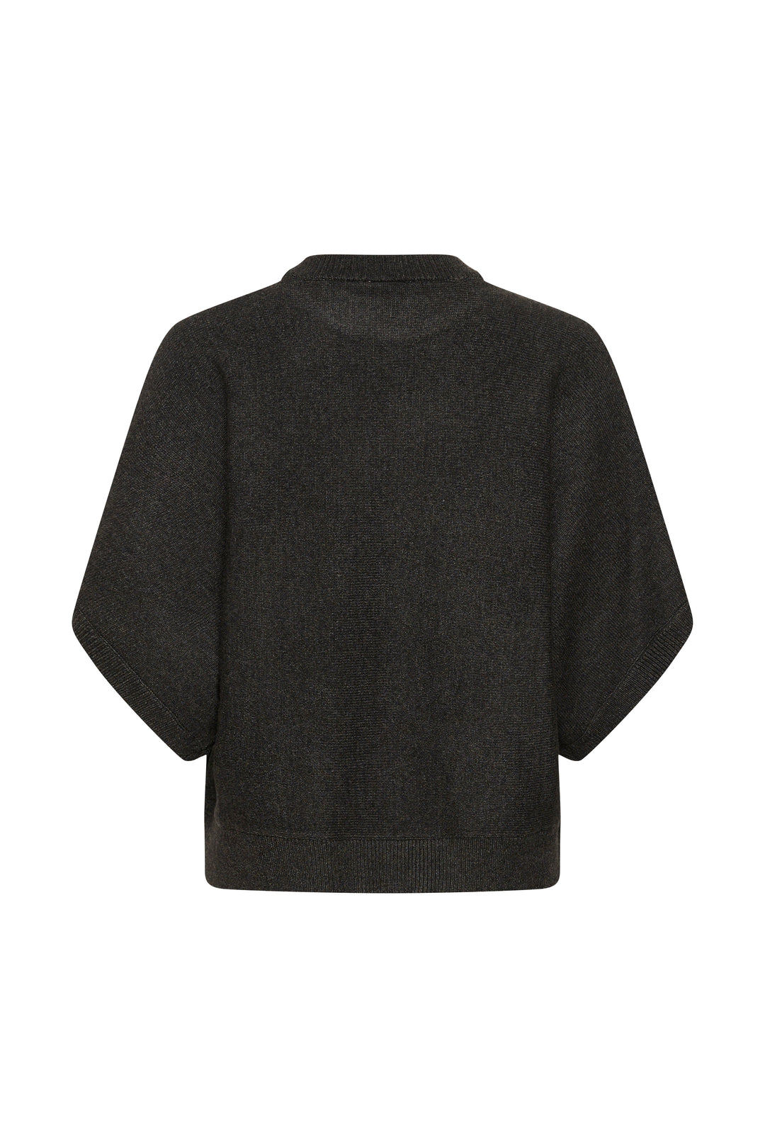 Pull avec encolure ronde et coupe épurée Barbara - À manches courtes en tricot