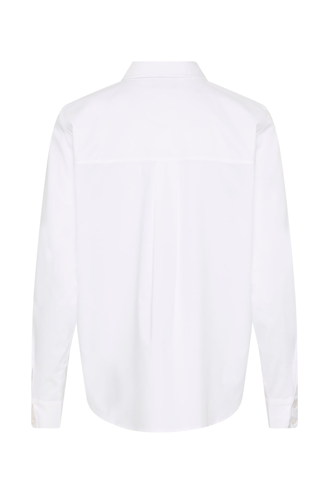 Chemise classique en tissu extensible Georgia - Avec col pointu et boutons ajustés