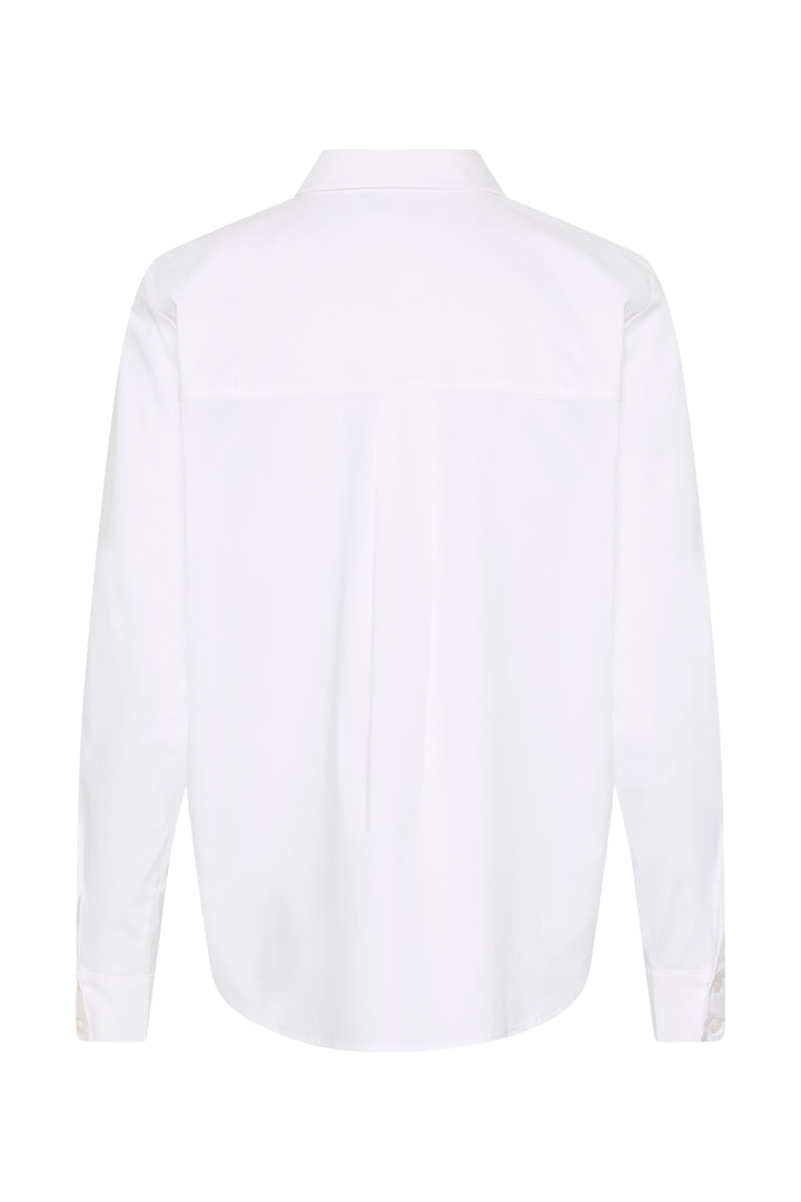 Chemise classique en tissu extensible Georgia - Avec col pointu et boutons ajustés