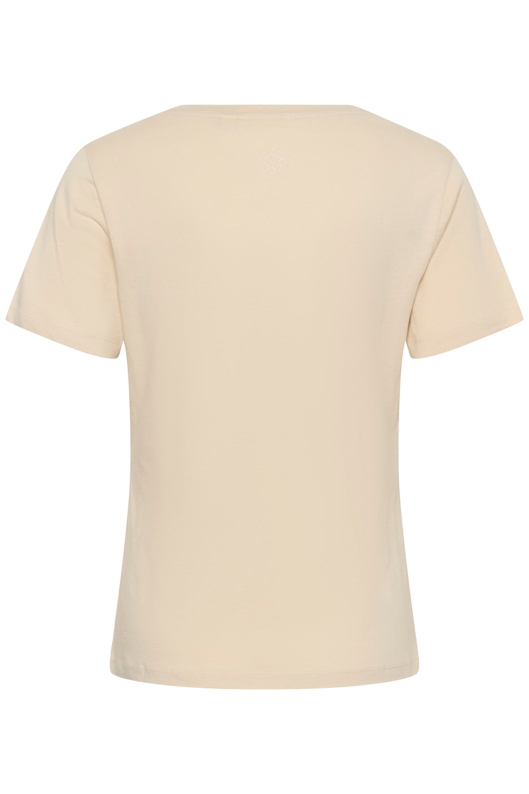 T-shirt en coton avec un col en v Naia