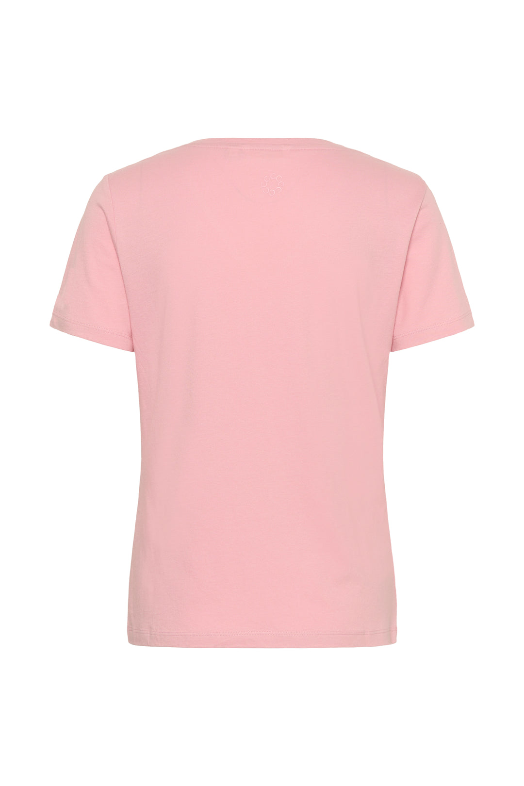 T-shirt en coton avec col en V Naia