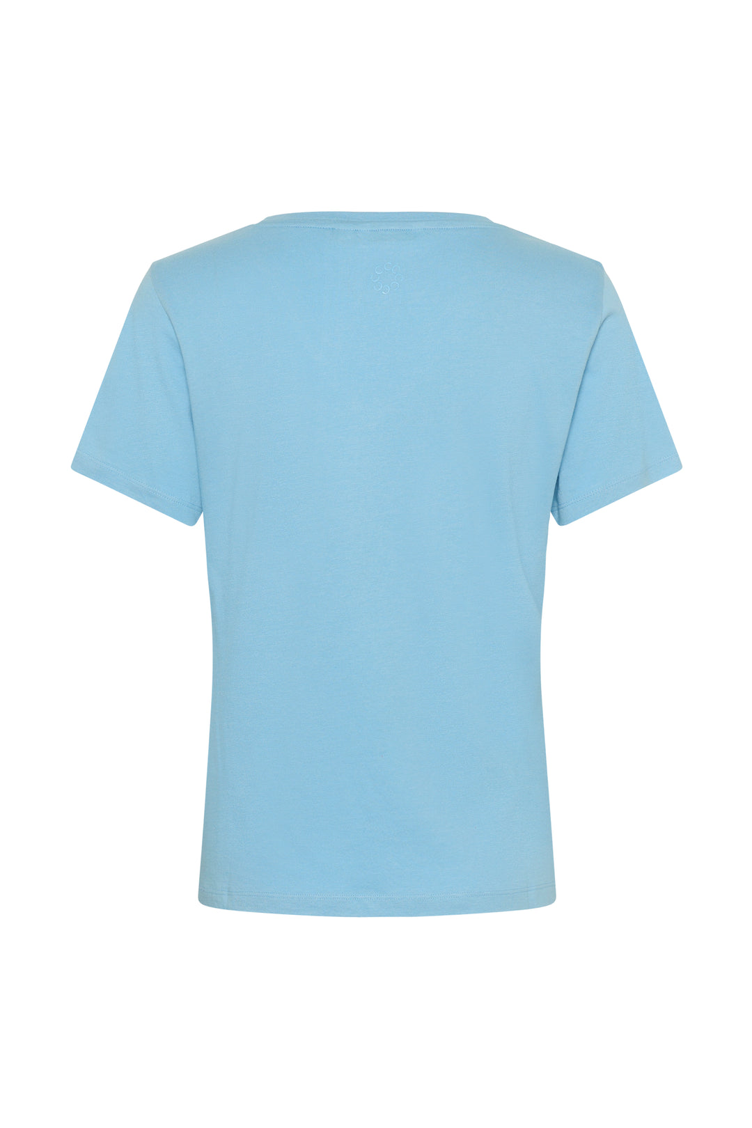 T-shirt en coton avec col en V Naia