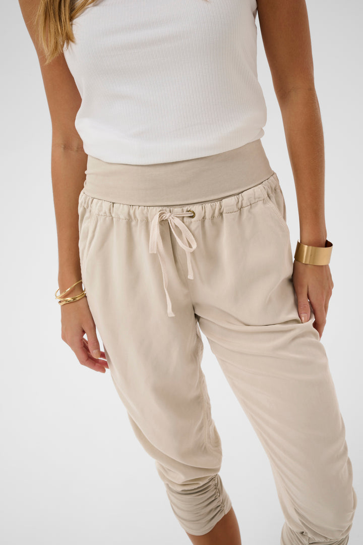 Pantalon à taille élastique Line - Coupe ample et fluide