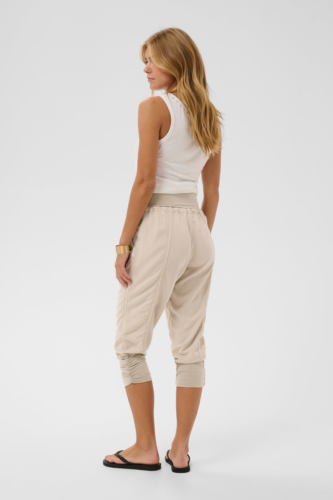 Pantalon à taille élastique Line - Coupe ample et fluide