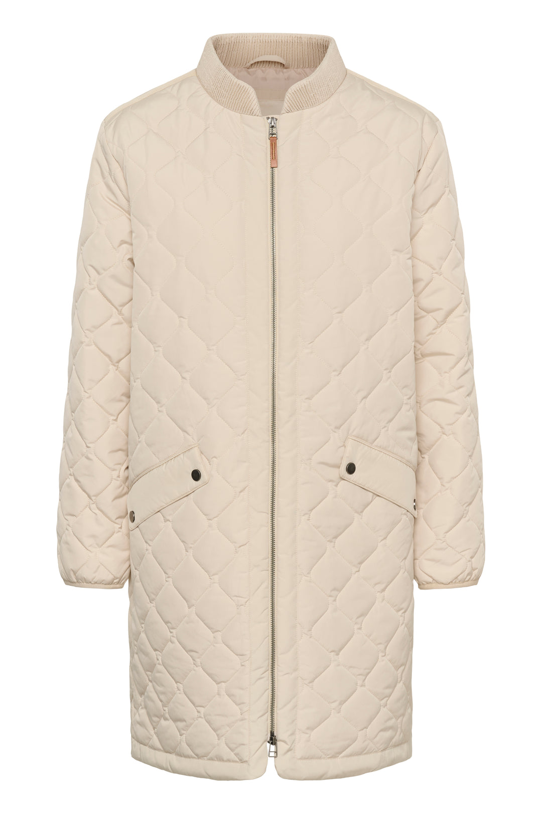 Manteau matelassé avec poches à clips Arwen - Col montant