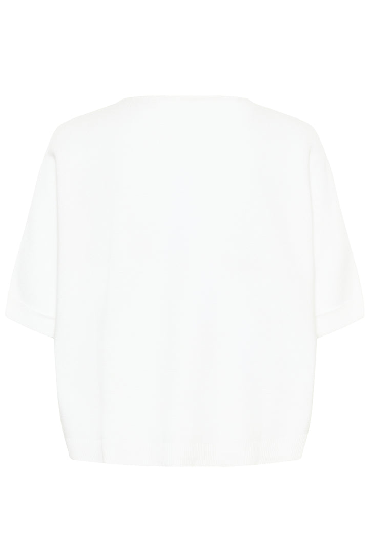 Cardigan ouvert Sillar – Tricot en pur coton et coupe drapée