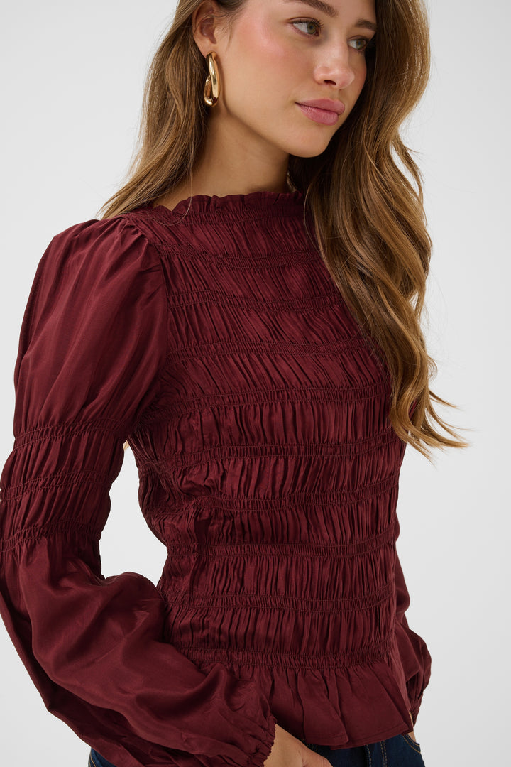 Blouse à manches longues Henva - En viscose écoresponsable