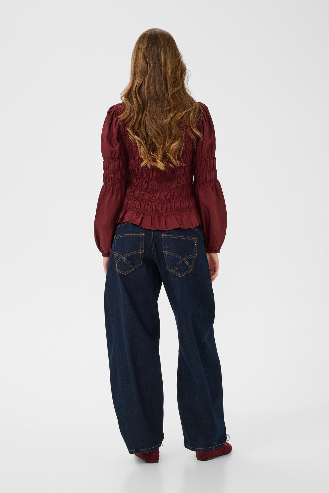 Blouse à manches longues Henva - En viscose écoresponsable