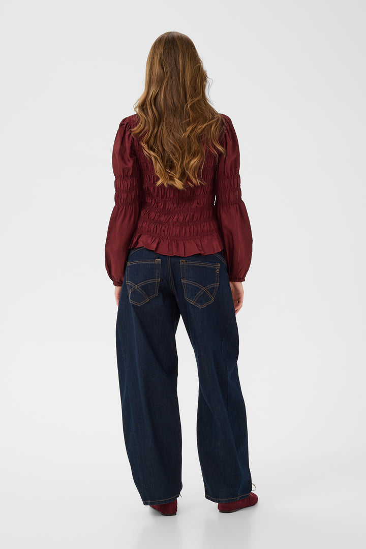 Blouse à manches longues Henva - En viscose écoresponsable