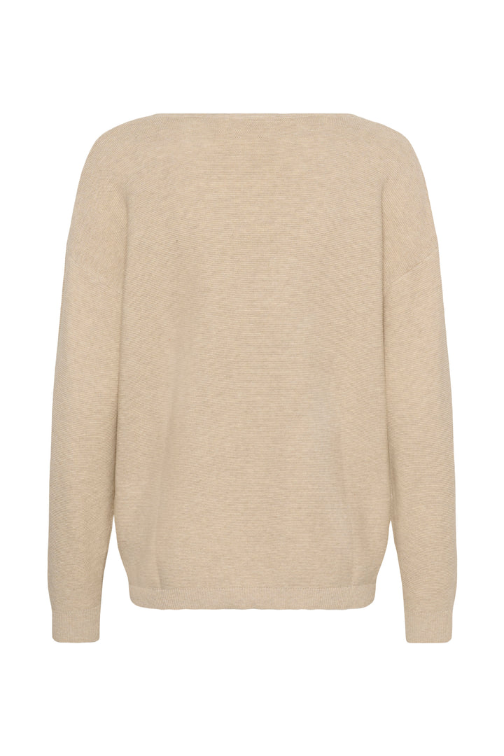 Pullover en tricot de coton Sillar - Col en V