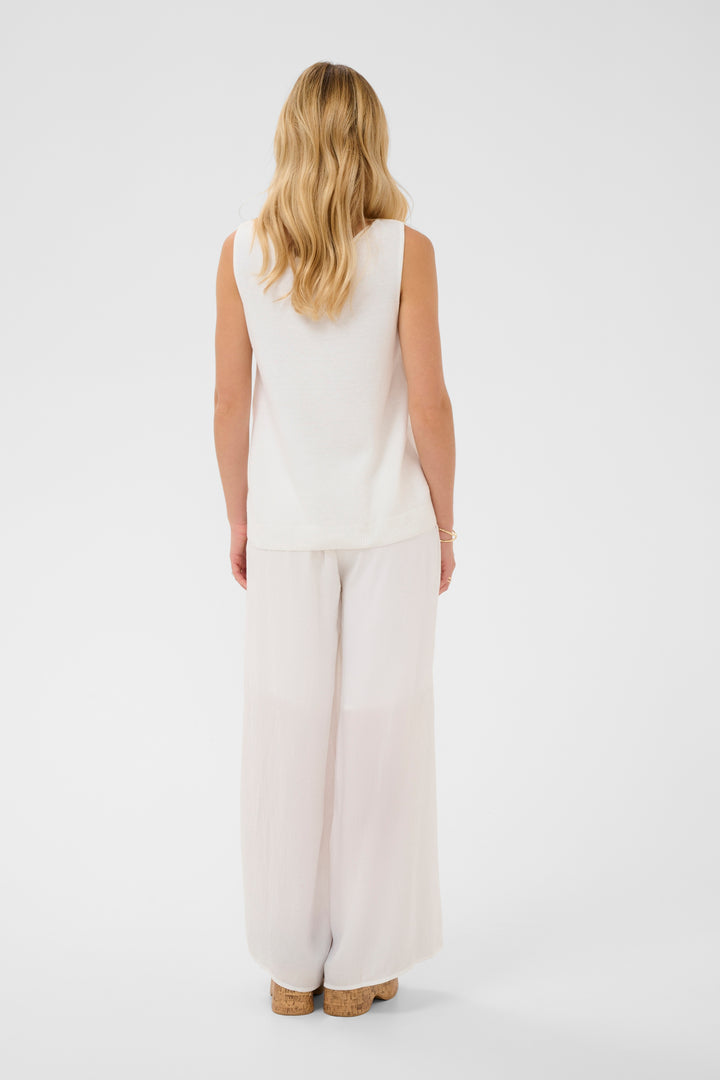 Camisole ultra douce Sillar - Haut sans manches en coton essentiel