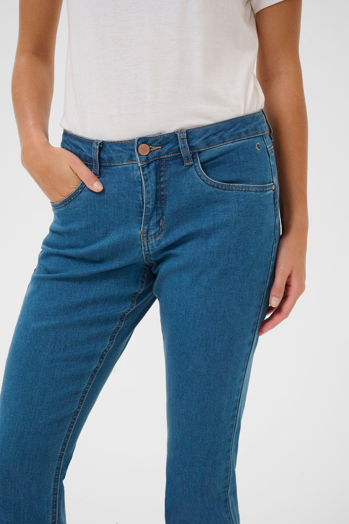 Jeans bootcut Lone - Coupe évasée en denim stretch au confort absolu