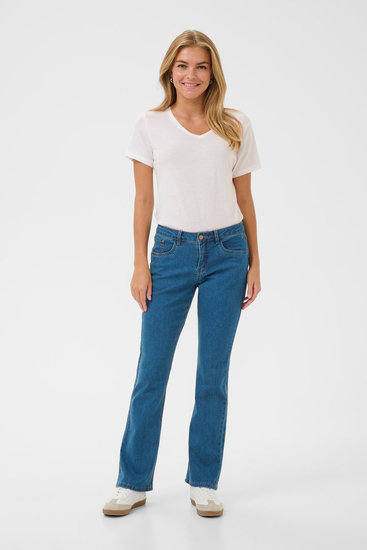 Jeans bootcut Lone - Coupe évasée en denim stretch au confort absolu