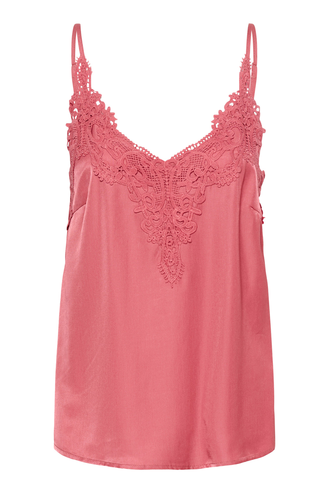Camisole à décolleté en dentelle Anna - Tissu doux et coupe droite