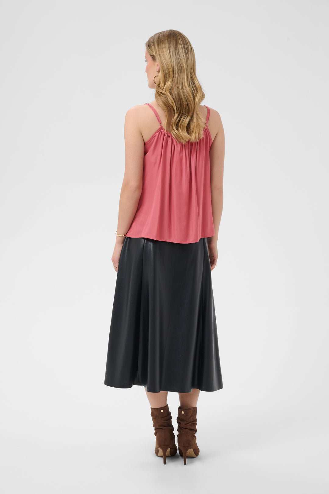 Camisole à décolleté en dentelle Anna - Tissu doux et coupe droite