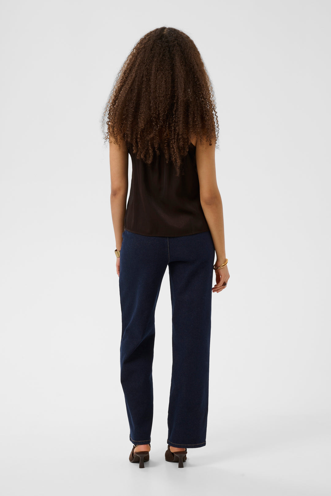 Camisole à décolleté en dentelle Anna - Tissu doux et coupe droite