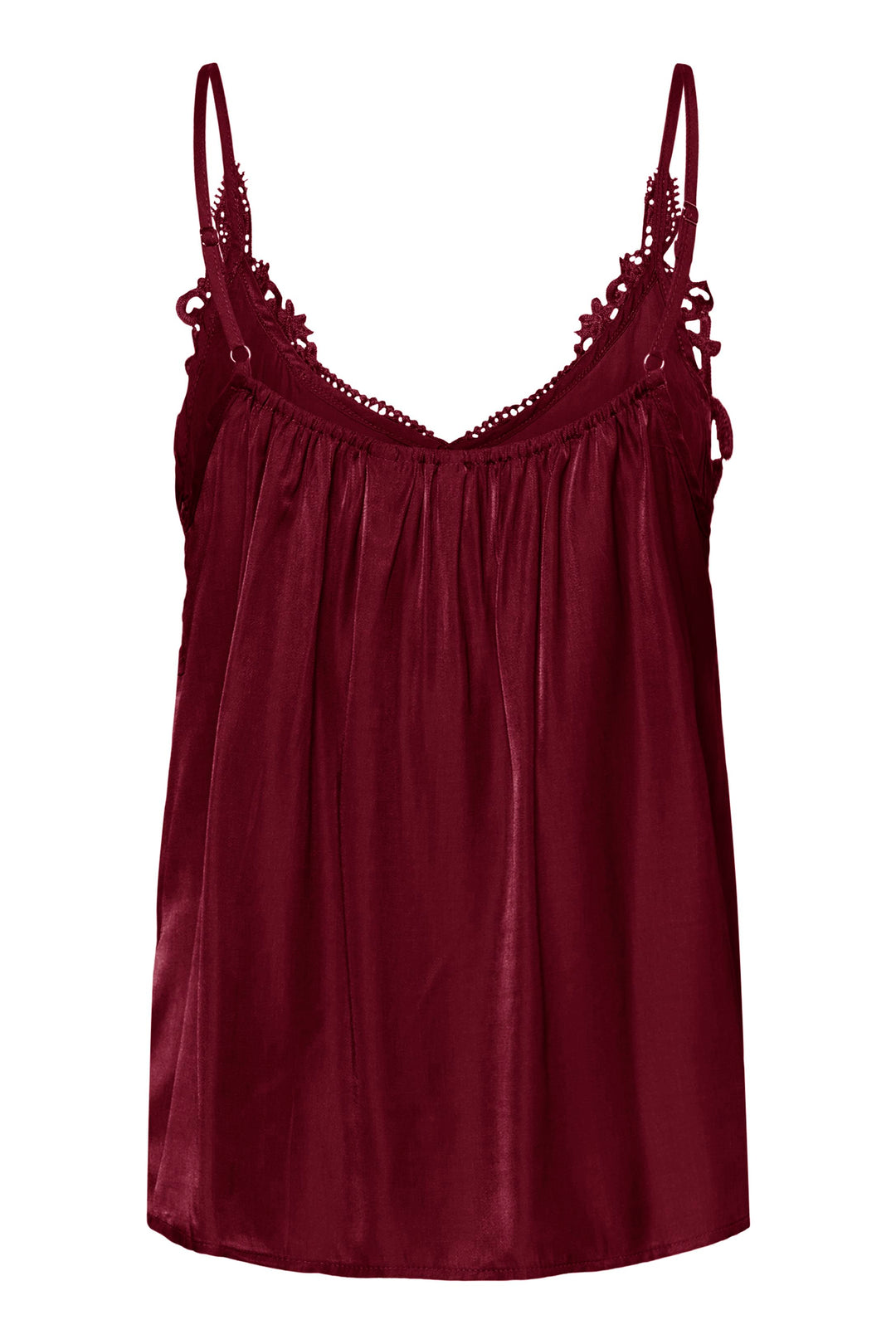 Camisole à décolleté en dentelle Anna - Tissu doux et coupe droite
