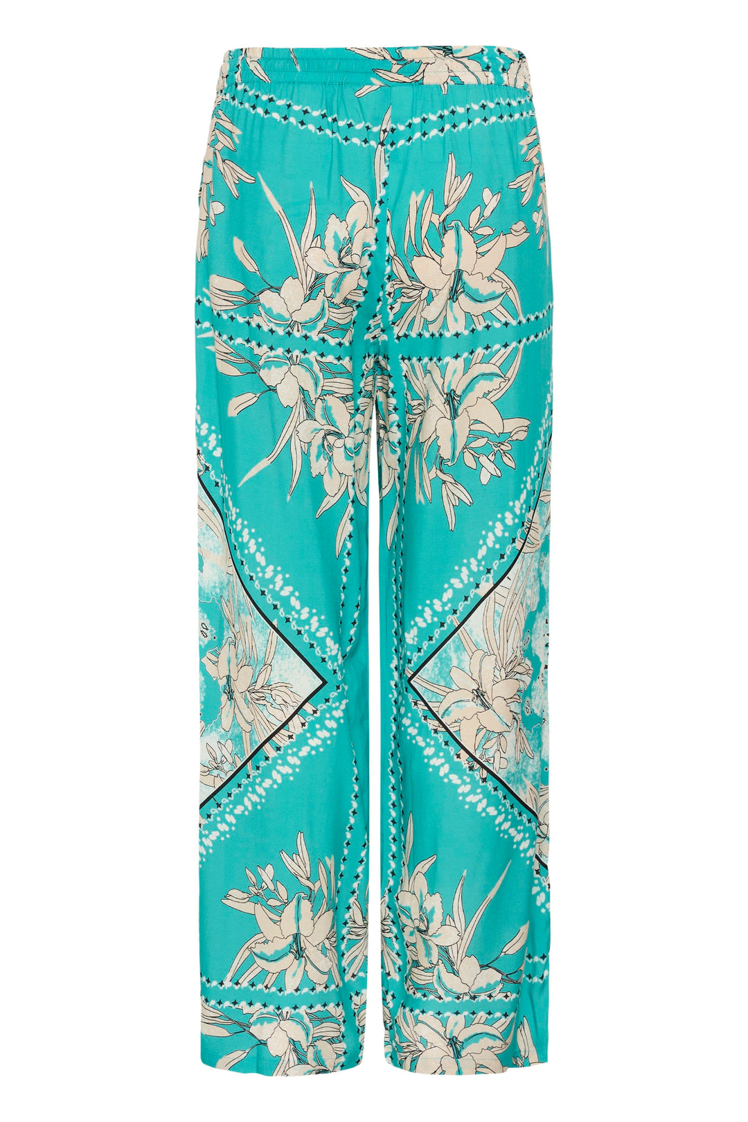 Pantalon fluide à taille élastique Tiah – À enfiler