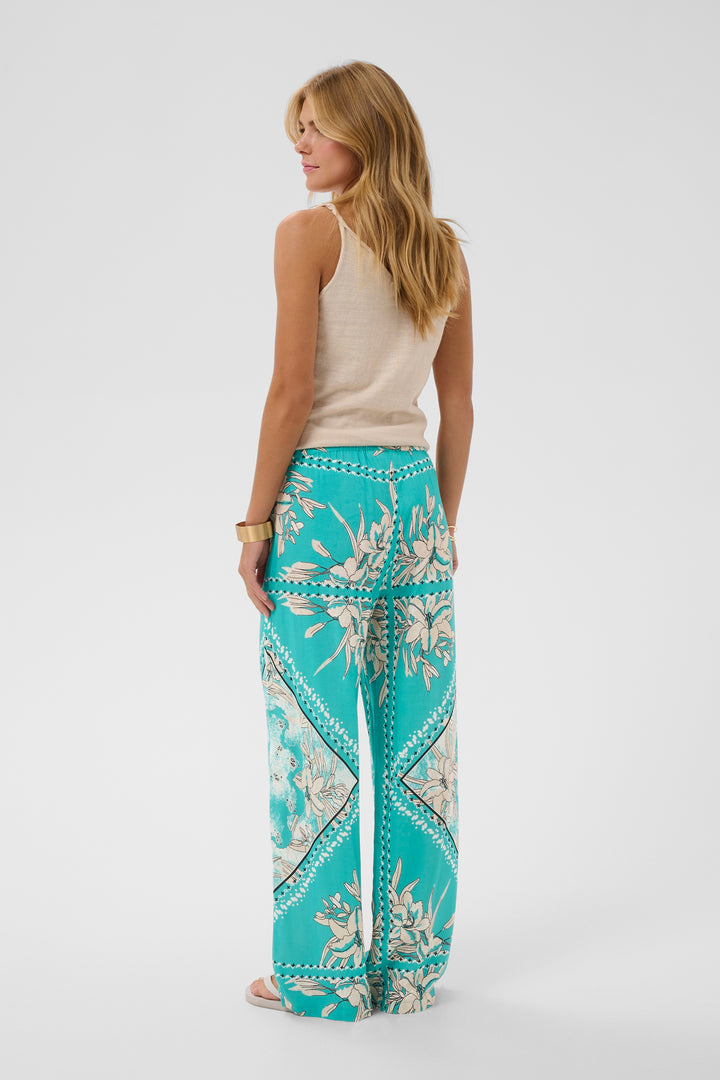 Pantalon fluide à taille élastique Tiah – À enfiler