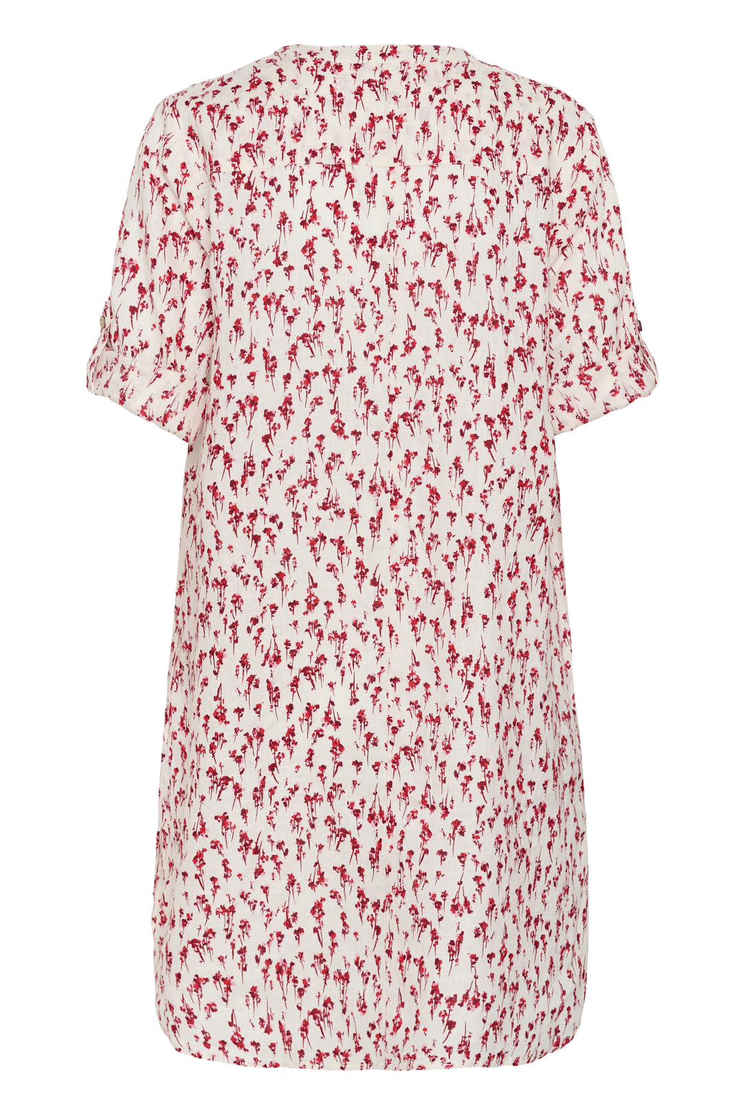 Robe en pur lin Bellis - Coupe droite et manches ajustables