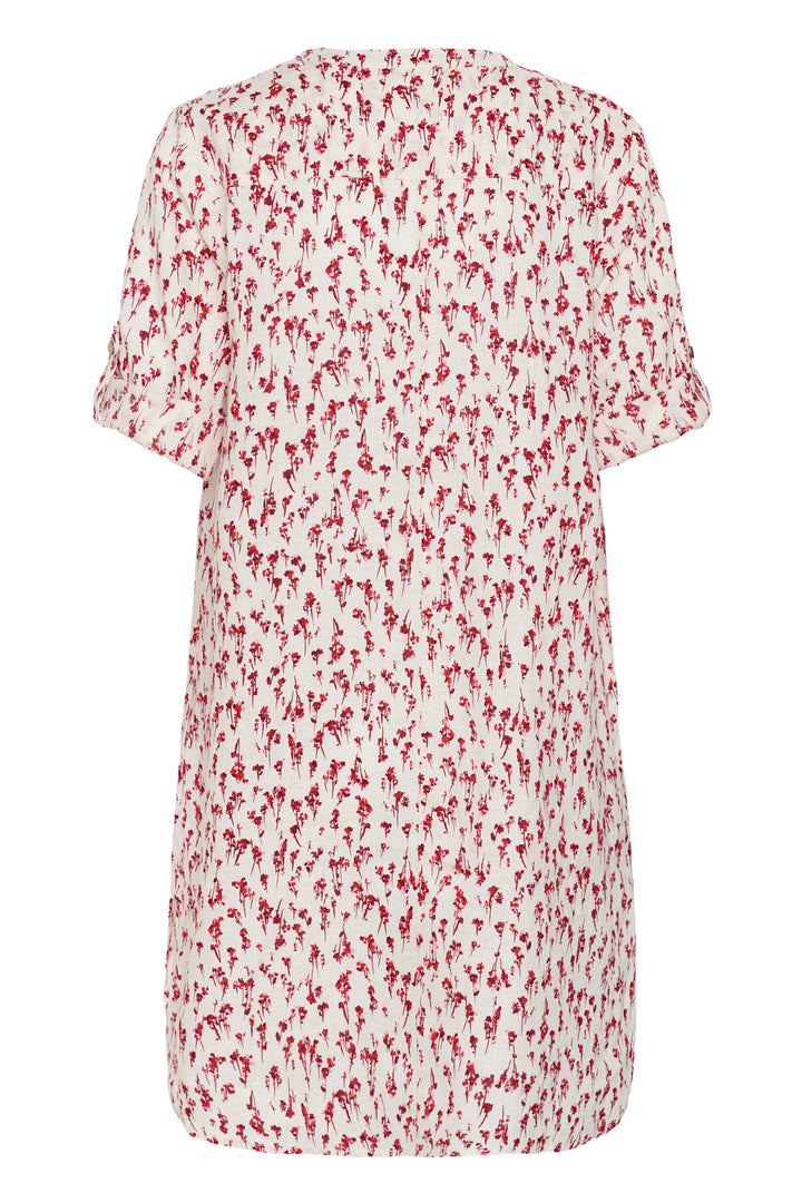 Robe en pur lin Bellis - Coupe droite et manches ajustables