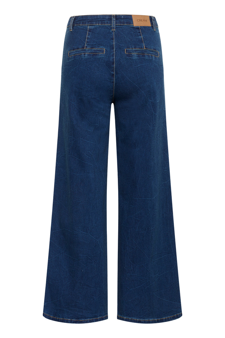 Jeans rétro à jambes évasées ultra larges Visti