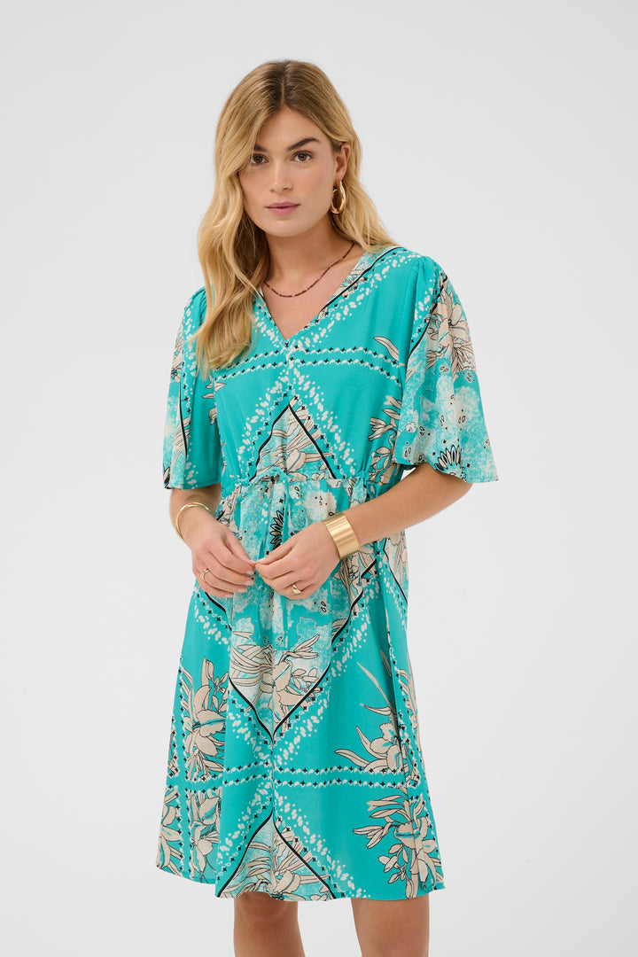 Robe à imprimé Tiah - Longueur au-dessus du genou