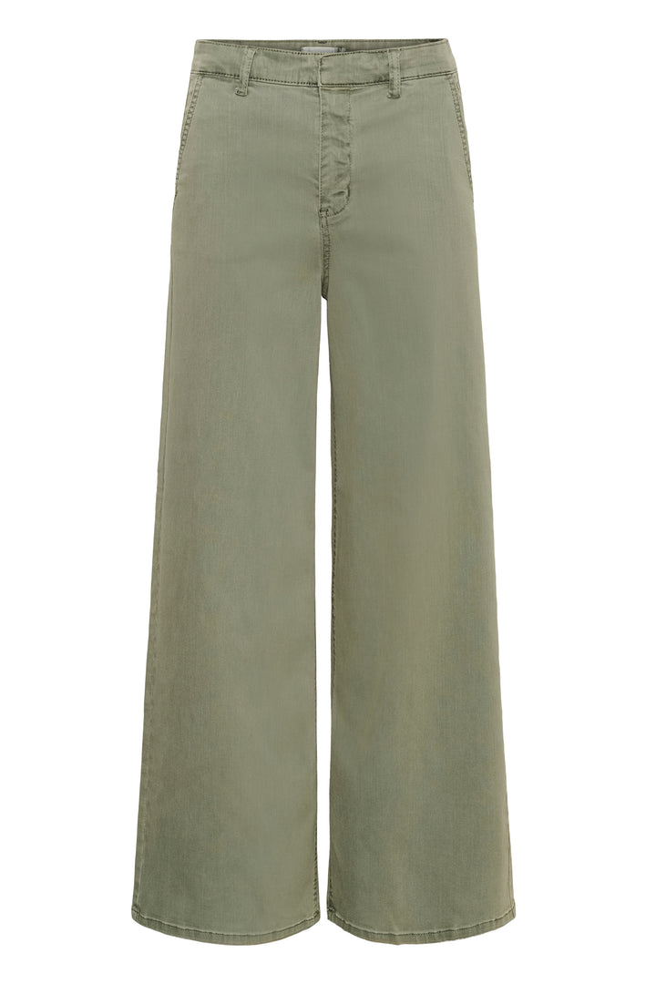 Pantalon minimaliste à jambes larges Visti - Coupe ample