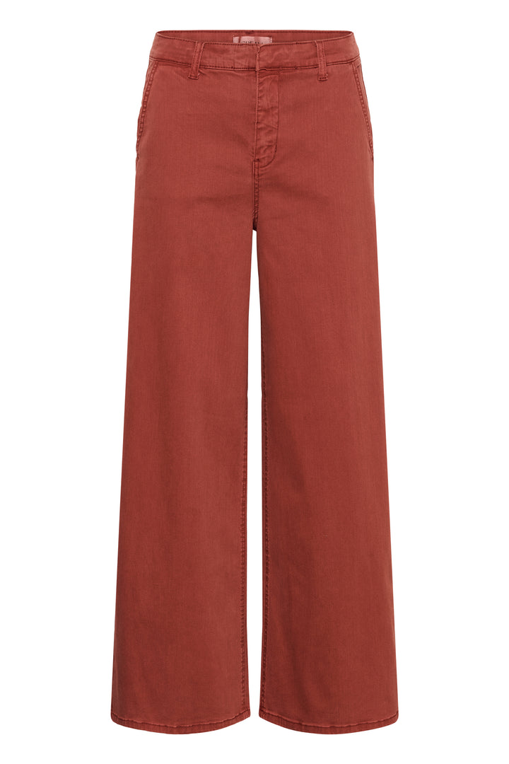 Pantalon minimaliste à jambes larges Visti - Coupe ample