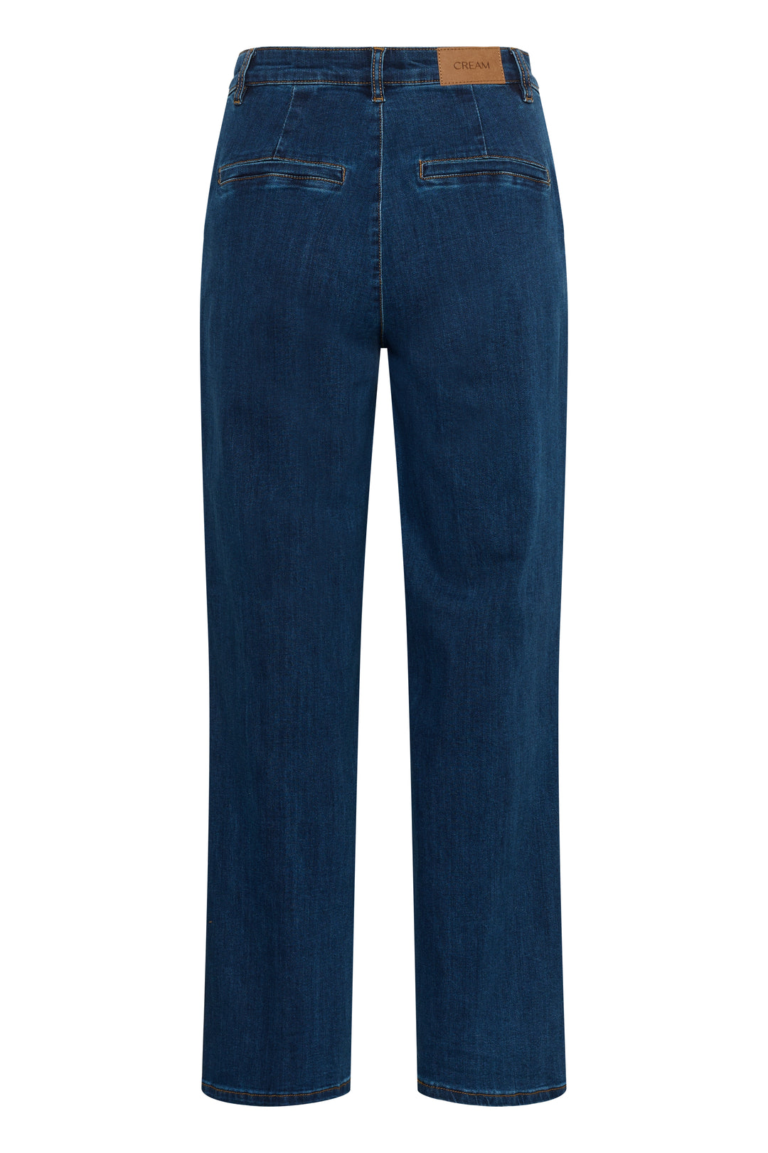 Jeans coupe droite Visti - Taille mi-haute en denim extensible