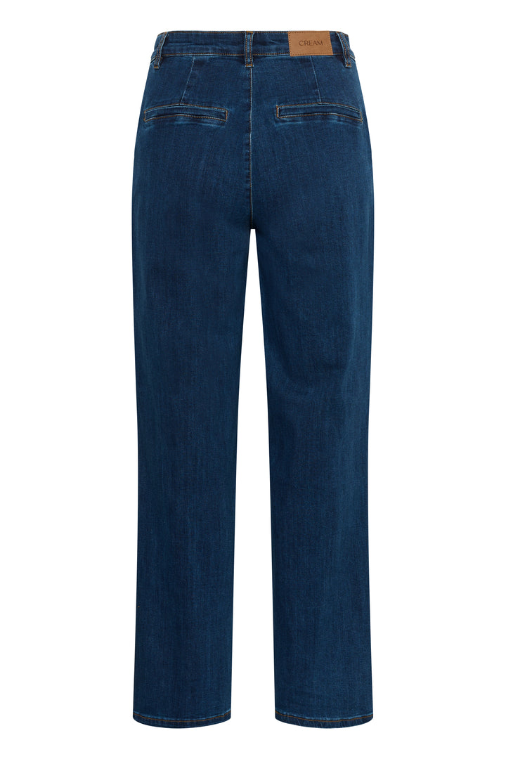 Jeans coupe droite Visti - Taille mi-haute en denim extensible