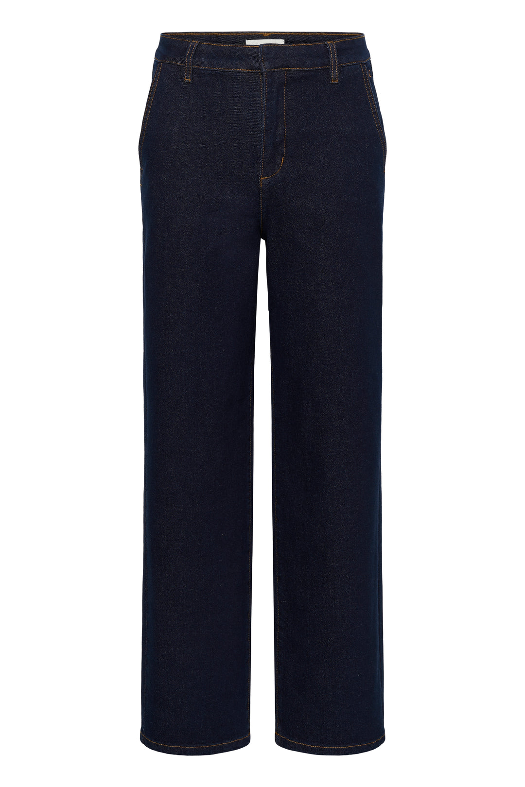 Jeans coupe droite Visti - Taille mi-haute en denim extensible**