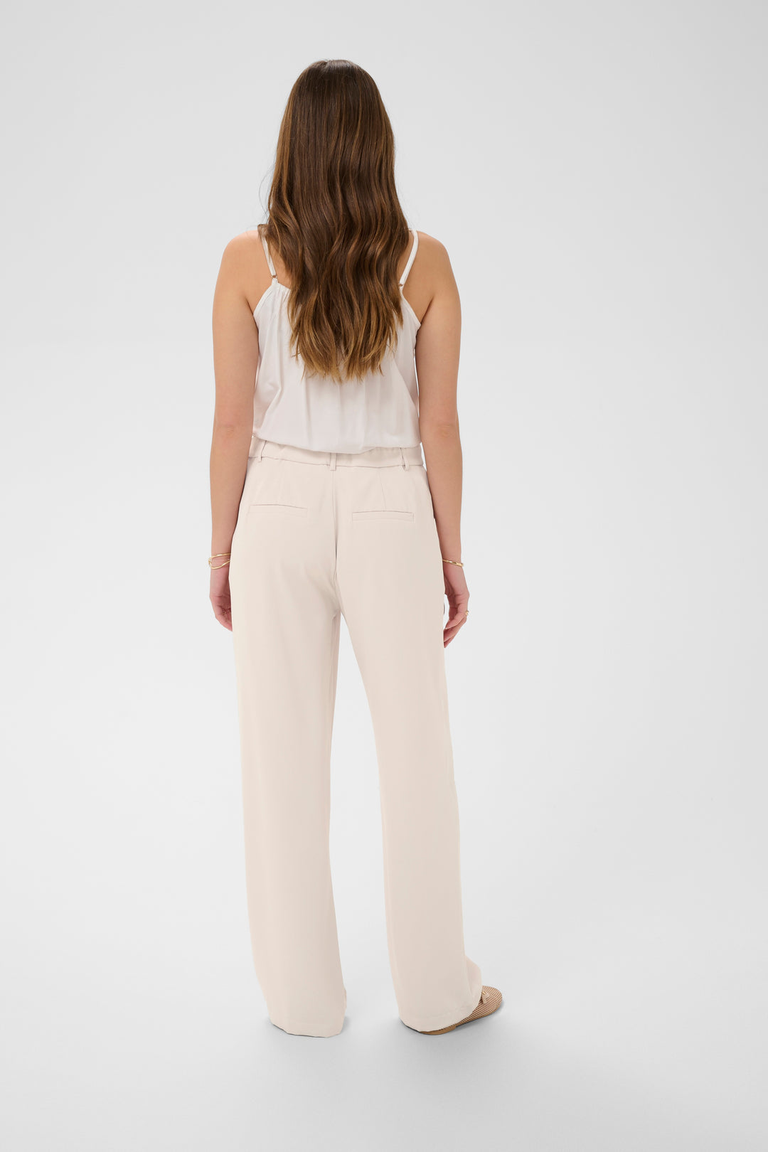 Cocamia Suit-Style Trousers - Straight Leg and Mid-Rise
