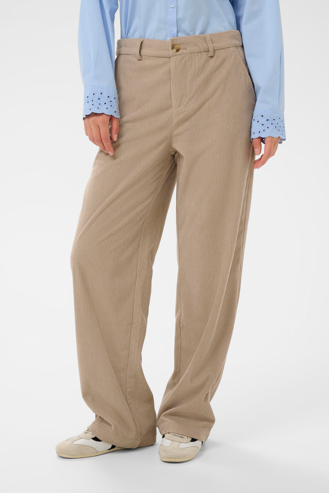 Pantalons ample en corduroy Kanna