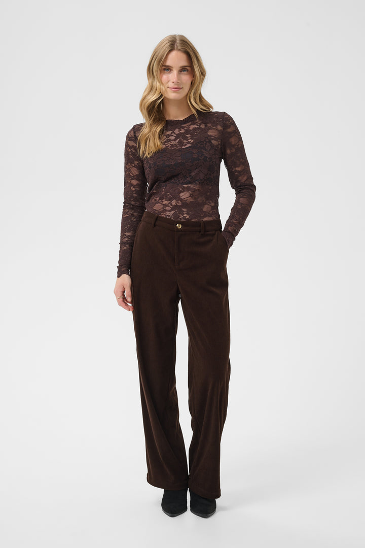 Pantalons ample en corduroy Kanna - Avec poches et taille confortable