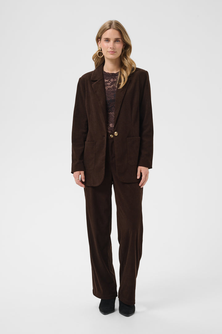 Pantalons ample en corduroy Kanna - Avec poches et taille confortable