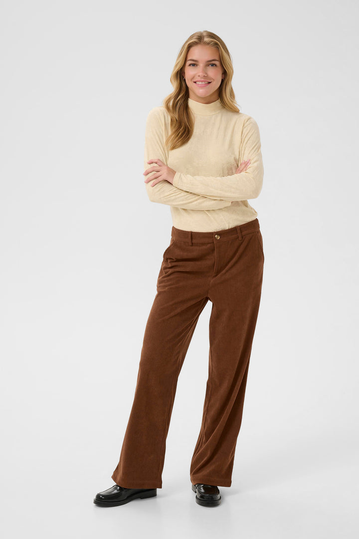 Pantalons ample en corduroy Kanna
