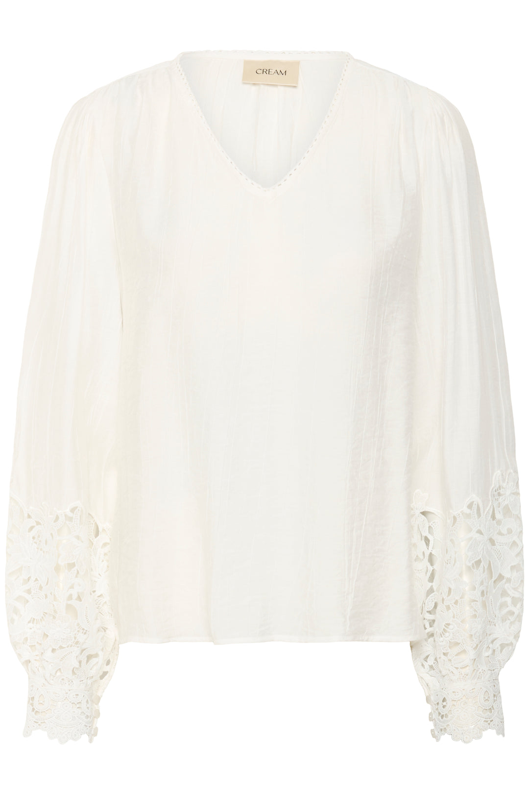 Blouse tissée à manches longues